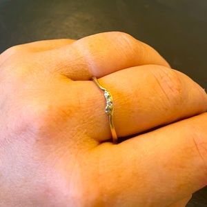 10k Gold Diamond Ring